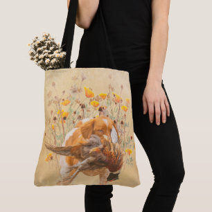 Caza con la bolsa de la tota de Breton