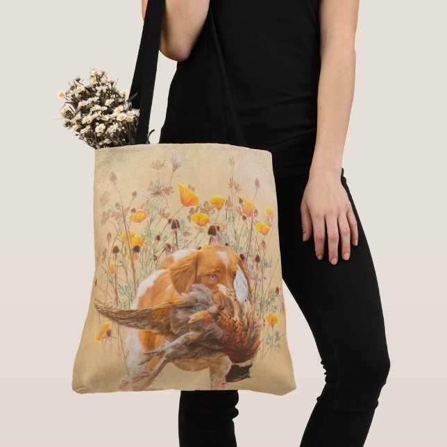 Caza con la bolsa de la tota de Breton (Detalle)