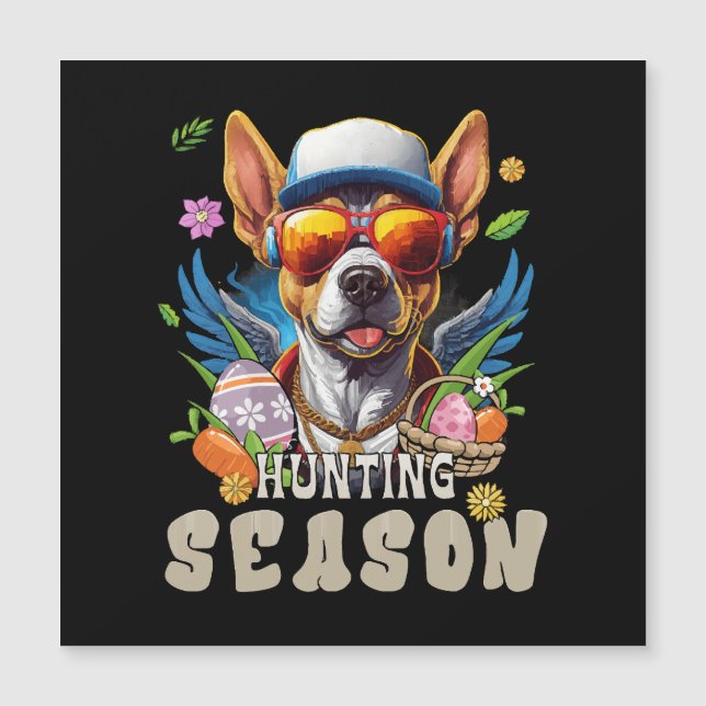 Caza de Ciervos de Pascua Huevo (Anverso)