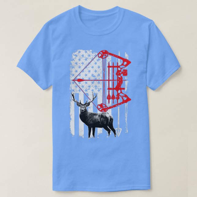 Caza de ciervos Whitetail Caza Camiseta Buck Camo  (Diseño del anverso)