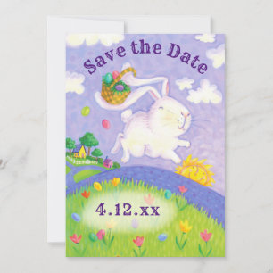Caza de huevos de Pascua Salven la invitación al c
