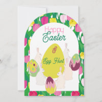 Caza de huevos. Invitación
