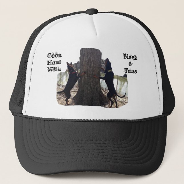 Caza de monedas con Gorra de camiones negros y de  (Anverso)