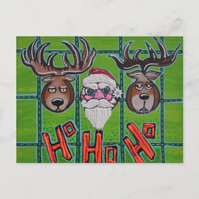 Caza de postales Ho Ho Ho Ho Ho (Anverso)