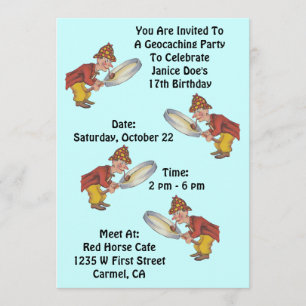 Caza de Sherlock de la invitación del fiesta de