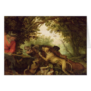 Caza del verraco, 1611