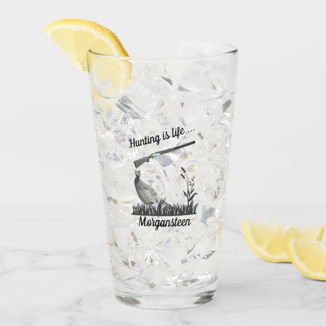 Caza personalizada es faisán de vida y escopeta (Anverso (hielo))