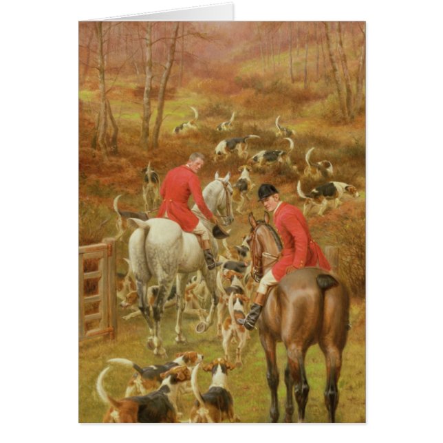 Caza Scene, 1906 (Frente)