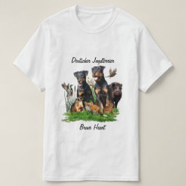 Caza Terrier Alemana (Jagdterrier) Camiseta
