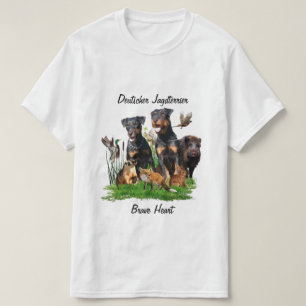 Caza Terrier Alemana (Jagdterrier) Camiseta
