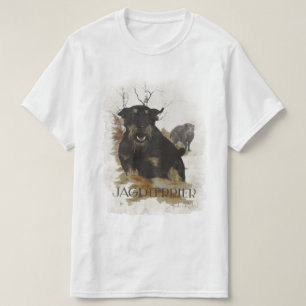 Caza Terrier Alemana (Jagdterrier) Camiseta
