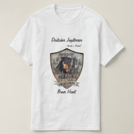 Caza Terrier Alemana (Jagdterrier) Camiseta