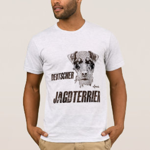 Caza Terrier Alemana (Jagdterrier) Camiseta