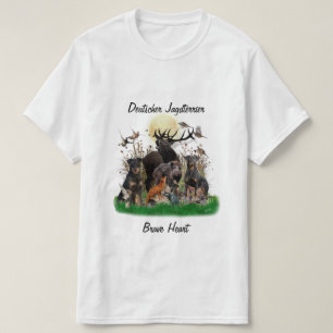 Caza Terrier Alemana (Jagdterrier) Camiseta