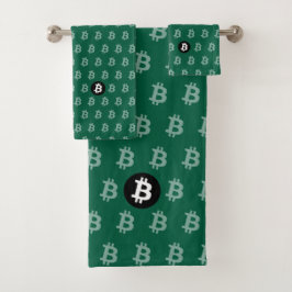 Cazador de Bitcoin Verde (Estilo 2)