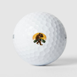 Cazador de Bolas de Golf Divertido Bigfoot Regalo 