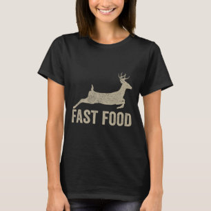 Cazador de ciervos de comida rápida - Camiseta div