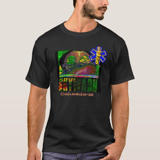 Cazador de la tormenta de SKYWARN/primero camisa (Anverso)