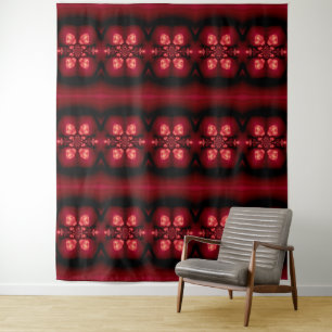 Cazador de Sueños Pluma de Fuego Rojo 3 Tapiz