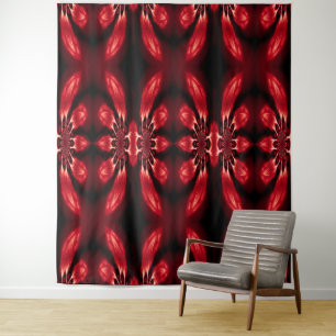 Cazador de Sueños Pluma de Fuego Rojo 6 Tapiz