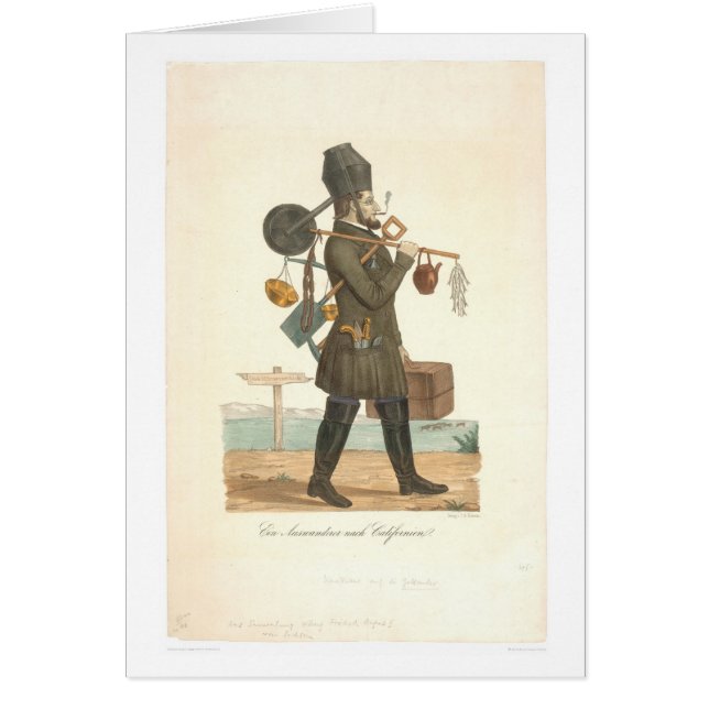 Cazador del oro que va a CA (0631A) (Frente)