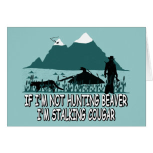 Cazador del puma de la parodia