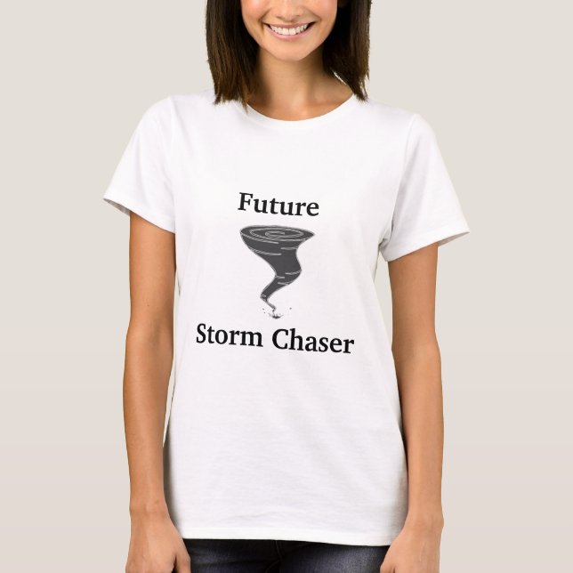 Cazador futuro de la tormenta - la camiseta básica (Anverso)