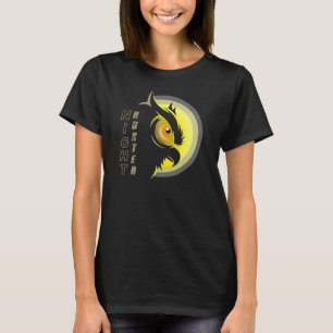 Cazador nocturno   Camiseta para mujeres