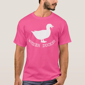 Cazadora de pato divertida camiseta madre Ducker