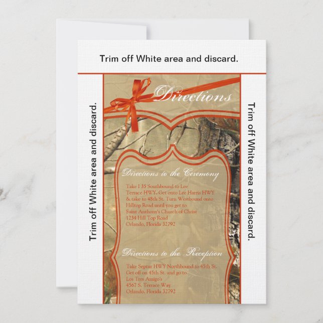 cazadores Camofloug de la tarjeta de las (Anverso)