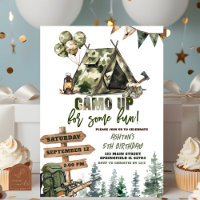 Cazando a Camo por una invitación de cumpleaños