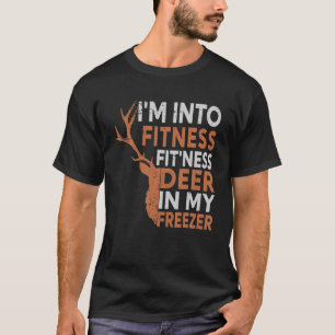 Cazando camiseta estoy en aptitud Funny de la cong