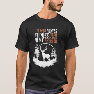 Cazando camiseta estoy en aptitud Funny de la cong