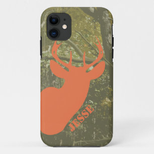 Cazando Camo & Deer Head iPhone 5 Funda