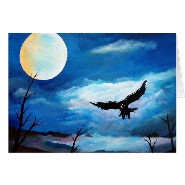 Cazando halcón # 2 (Anverso (Horizontal))