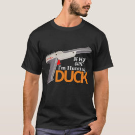 Cazando Pato Gris Zapper - Camisa Oscura