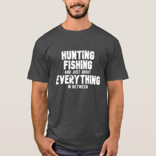 Cazando todo en medio de camisetas