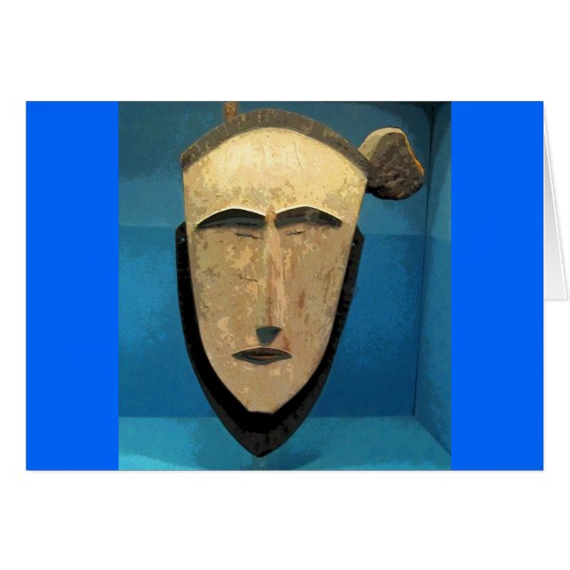 CB de máscara tribal (Anverso (Horizontal))