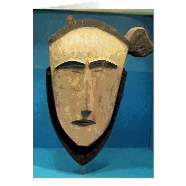 CB de máscara tribal (Frente)