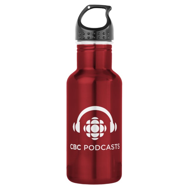 CBC Podcasts Botella de agua (Anverso)