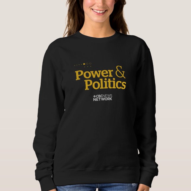 CBC Poder y Política Camisa de Sudadera para Mujer (Anverso)
