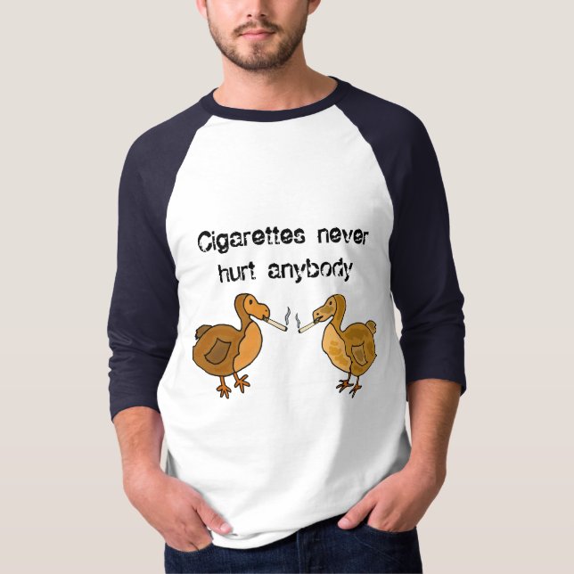 CC camisa antifumador del Dodo divertido (Anverso)