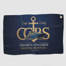 CCBS Merch. Toalla de golf náutica