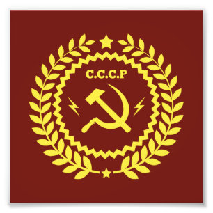 CCCP Hamer y papel de la foto de Kodak del emblema