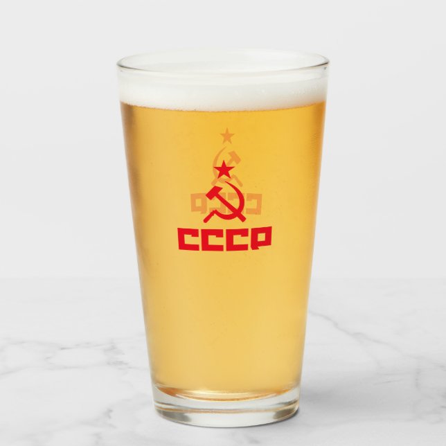 CCCP vaso de pinta (Anverso (lleno))