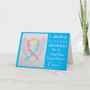 CDH Awareness Ribbon Personalizado Causar Tarjetas