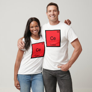 Ce - Celsius Camiseta Divertida Símbolo Elemento Q