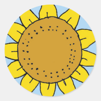 CE- Pegatinas de la Ronda de Girasol