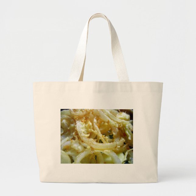 Cebollas fritas grandes de la bolsa (Frente)