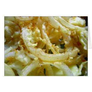 Cebollas fritas profundas